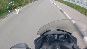 Разгон Yamaha Majesty 400 — Acceleration