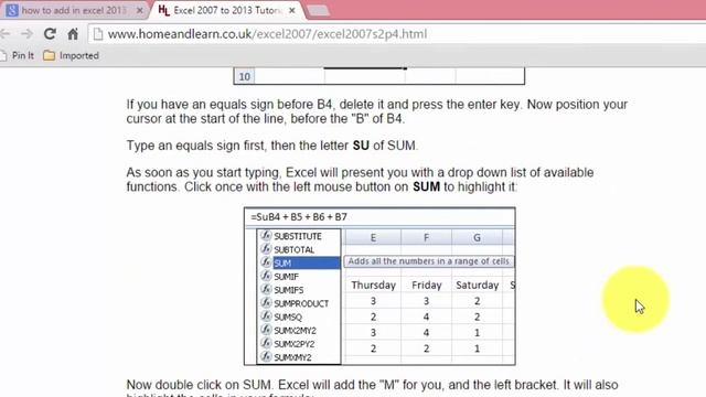 [Free Excel Tutorial]  HOW TO LEARN EXCEL FAST - Full HD
