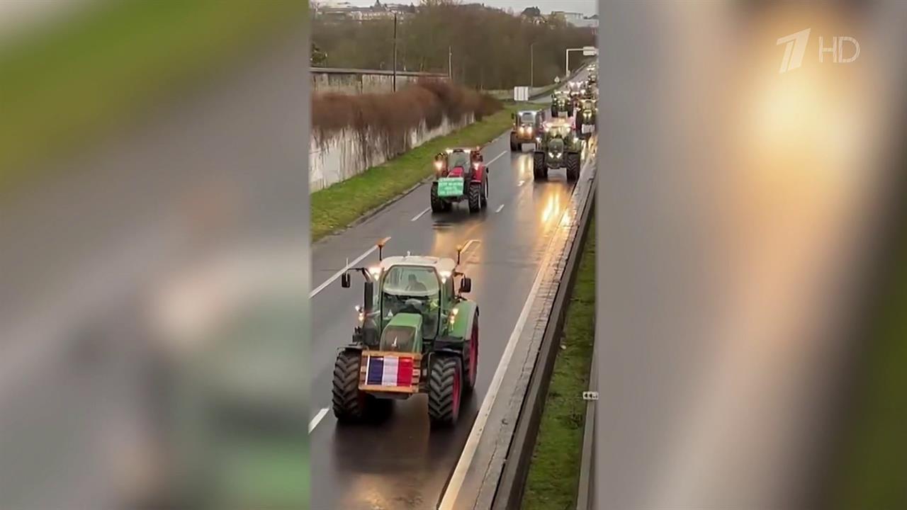 В Европе все больше размах протестов, которые устраивают фермеры