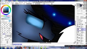 MLP_SpeedPaint-Dark Starlight and Princess Bella
