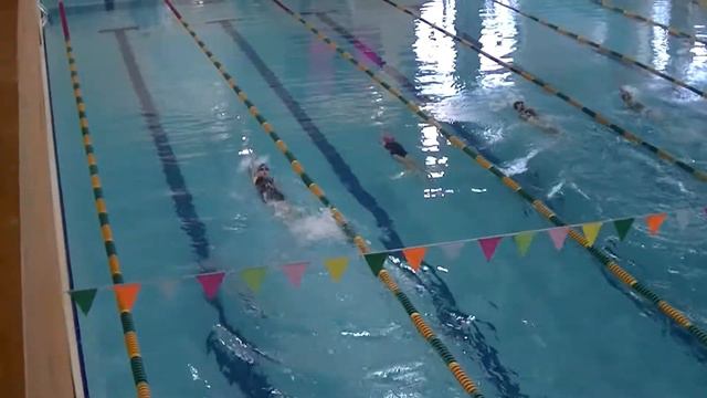плавание 50м на спине. Девушки. Открытое первенство ДЮСШ-30 смотреть онлайн