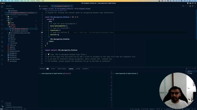 TypeScript in React Apps - Part 1 - Navigating Type definitions смотреть онлайн