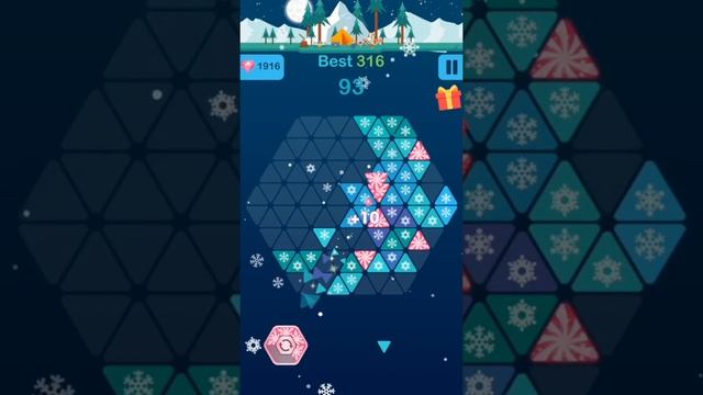 Triangle Candy Block Puzzle Game