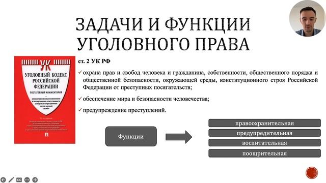 УГОЛОВНОЕ ПРАВО | ОБЩАЯ ЧАСТЬ