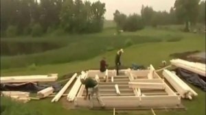 Баня из бруса своими руками