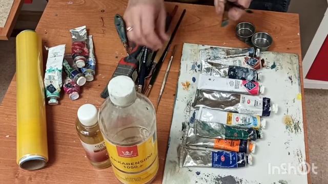 Материалы для живописи. смотреть онлайн