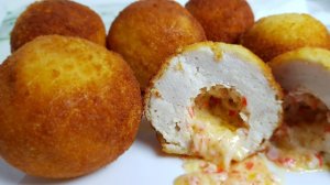 Котлеты бомбочки с крабовыми палочками цыганка готовит. Gipsy cuisine.