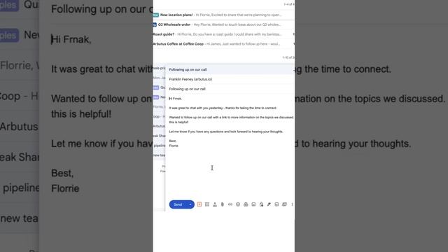 Gmail Undo Send - how to recall an email