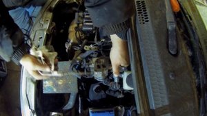 Чистка дроссельной заслонки и клапана контроля холостого хода на Daewoo Matiz 0.8