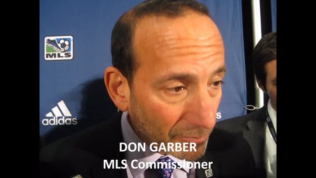 MLS Commissioner Don Garber at 2011 SuperDraft VIDEO by CHRIS REIKO