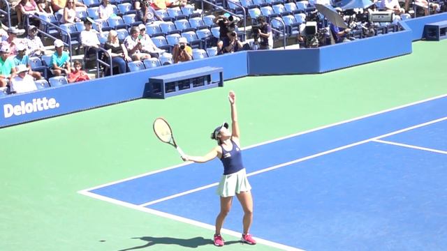Nao Hibino Serve Slow Motion смотреть онлайн