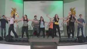 Флешмоб от 11 класса. Танец на Посвящение старшеклассников