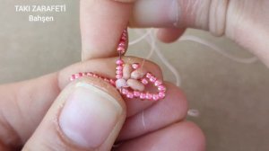 Butterfly Ring .How To Make A Butterfly Ring . Beaded DIY Jewelry Tutorial.//Kelebek yüzük yapımı