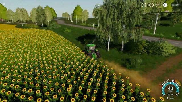 Играем и ездим на Тракторе Джон Дир 6155М ? John Deere tractor driving симулятор сельского хозяйств смотреть онлайн