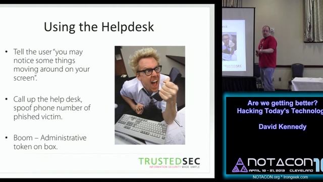 Notacon 10 - Are we getting better -- Hacking Todays Technology - David Kennedy смотреть онлайн
