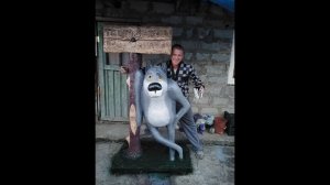 скульптура из цемента, цветники. работа Водзинский Александр.