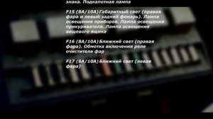 Блок предохранителей | монтажный блок Ваз 2107