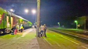 Анапа, Новороссийск - Станция РЖД Тоннельная. Краткий обзор Станции Тоннельная вечером в 2021 году.