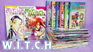ЧАРОДЕЙКИ - моя коллекция комиксов и книг W.I.T.C.H.