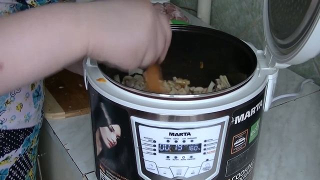 Грибной суп в мультиварке