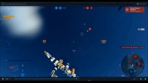 медаль Охота на грифа, на тяжелом истребителе XP58  в игре ворлд оф варплейнс