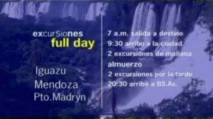 Iguazu Full Day / Buenos Aires - Iguazu - Buenos Aires en el dia