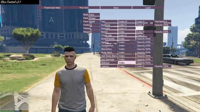 Как сделать крутой скин в gta 5
