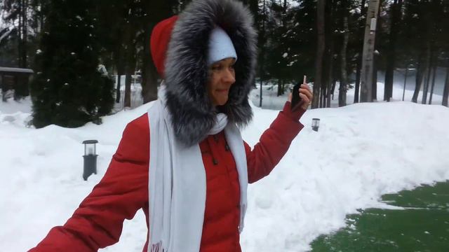 Зимний фонтан в отеле Les Art Resort #lesartresort смотреть онлайн