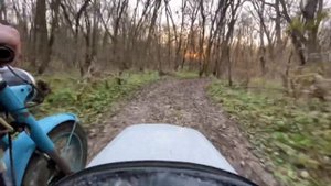 ПОКАТУШКИ НА ИЖ ЮПИТЕР 3 С БОКОВЫМ ПРИЦЕПОМ/ОТЛИЧНАЯ ПРОХОДИМОСТЬ!!!