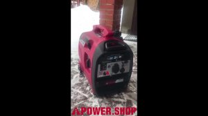 Инверторный бензиновый генератор A-iPower A2300IS (1.8 кВт). Видео от покупателя