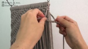 DIY Macrame bag #9 / 마크라메 가방 #9