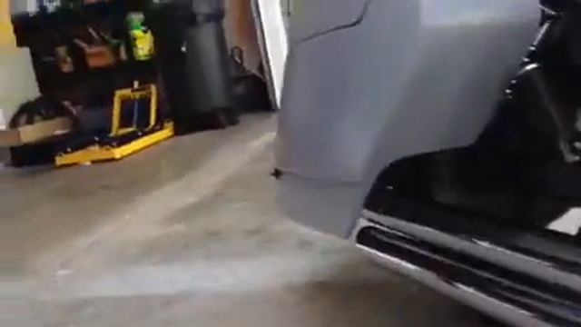 VTX1300C w/ QQ Drop Bags & Fender Installed (VN Custom) смотреть онлайн