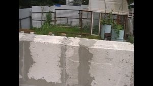 баня из газобетона своими руками .часть 3