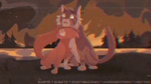 [Коты Воители] ~ Лже Ежевичная Звезда - Формалин ~ {клип} (750+)