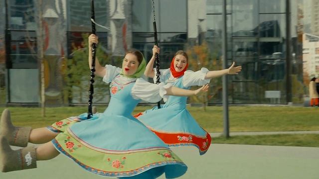 РУССКАЯ СКАЗКА - Folk rock dance смотреть онлайн
