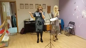 "А снег идет " исп. Анна Насонова и Анжелика Менахина