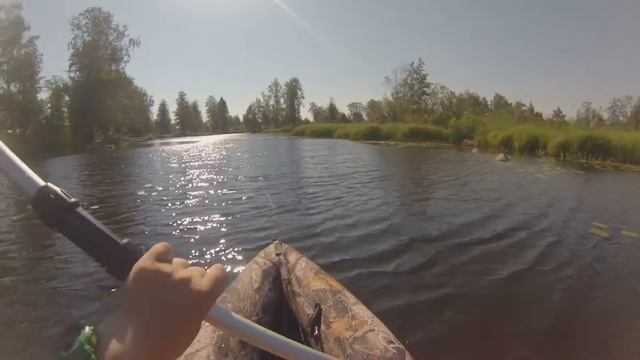 рыбалка на байдарке город Приозерск смотреть онлайн
