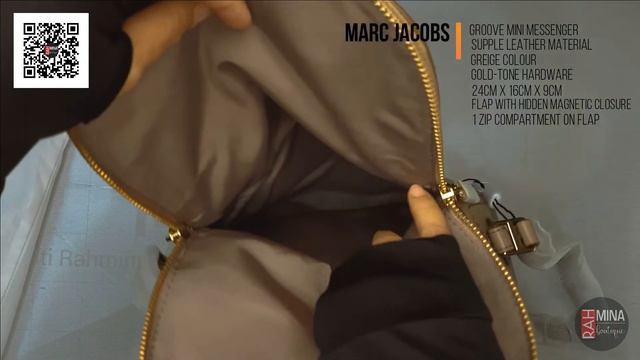 marc jacobs groove mini messenger I review I unboxing смотреть онлайн