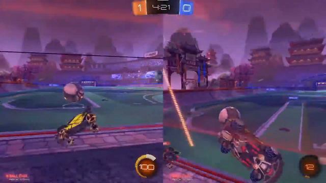 Rocket league Split Screen Ranked - Live play