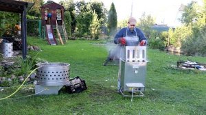 Тест Шпарчана и Перощипалки от МясТехМаш на петухах