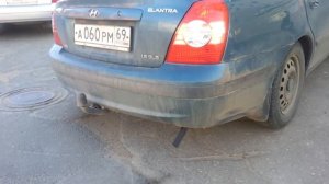 Забавный звук глушителя с помощью велосипедной камеры