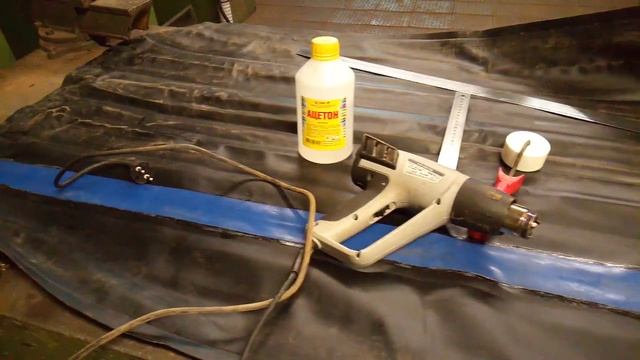 Переделка днища надувной лодки и ремонт надувного матраса своими руками. Часть 2 смотреть онлайн