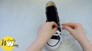HOW TO LACE CONVERSE (STANDARD Way)