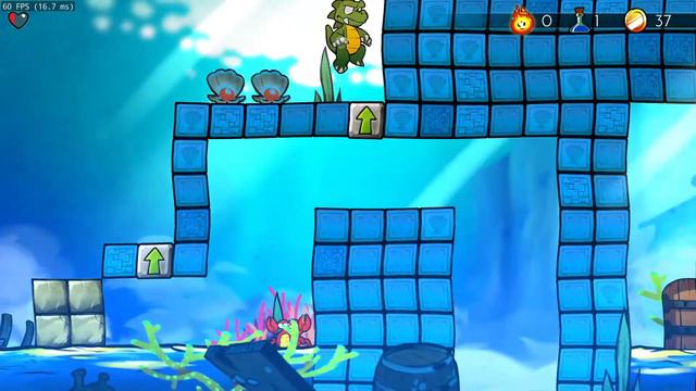 Классный платформер.Стрим Wonder Boy The Dragon's Trap смотреть онлайн