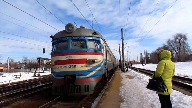 Электропоезд ЭР2-355 | Харьков | Electric train (EMU) ER2-355 | Kharkiv
