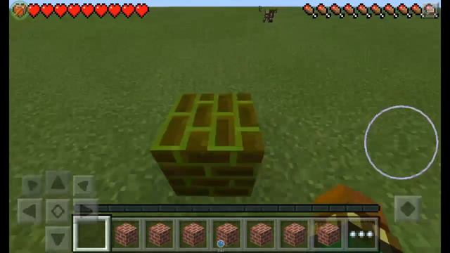 Обзор мода на Minecraft Pocket Edition цветные кирпичи и бекпаки