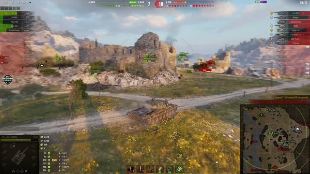 Vz. 55: Huge game for 3 marks - World of Tanks смотреть онлайн