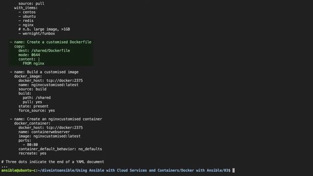 30 Docker with Ansible смотреть онлайн