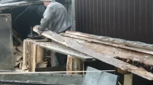 Как быстрей и удобней пилить горбыль. Часть первая.