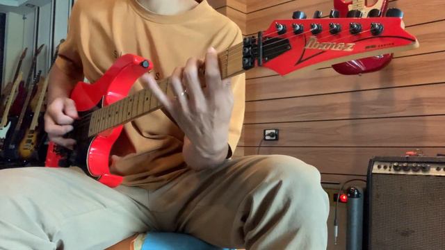 Ibanez RG550 Road Flare Red 1997 Original смотреть онлайн